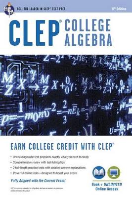 Book cover for Clep(r) College Algebra Book + Online