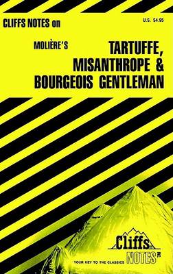 Book cover for Notes on Moliere's "Tartuffe", "Misanthrope" and "Bourgeois Gentilhomme"