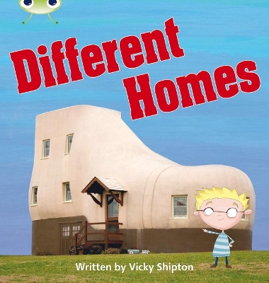 Cover of Bug Club Phonics - Phase 5 Unit 25: Different Homes