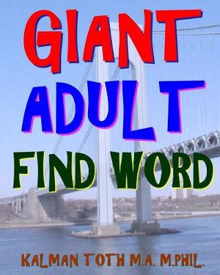 Book cover for Giant Adult Find Word