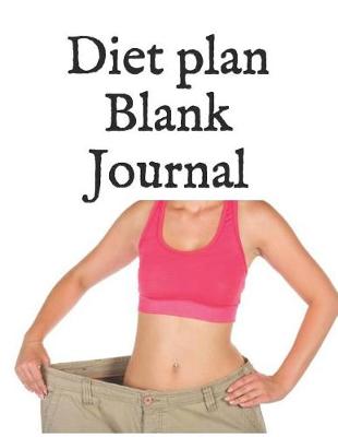 Book cover for Diet Plan Blank Journal