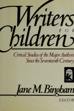 Cover of Writers for Children