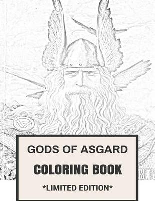 Book cover for Gods of Asgard Coloring Book