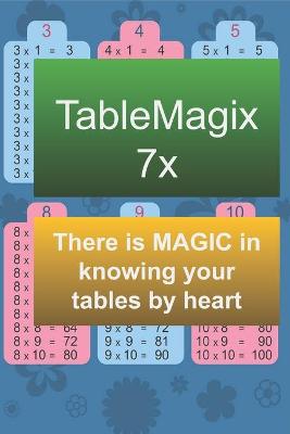 Book cover for TableMagix 7x - There is MAGIC in knowing your tables by heart