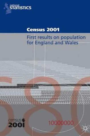 Cover of Census 2001: First Results on Population for England and Wales