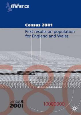 Book cover for Census 2001: First Results on Population for England and Wales