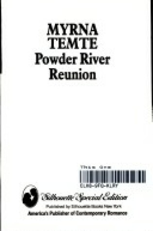 Cover of Powder River Reunion