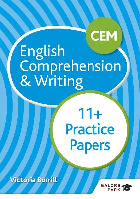 Cover of CEM 11+ English Comprehension & Writing Practice Papers