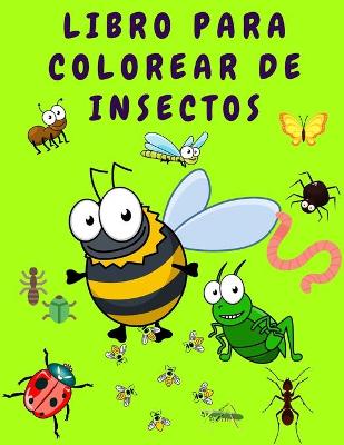 Book cover for Libro para colorear de insectos