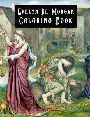 Book cover for Evelyn De Morgan Coloring Book