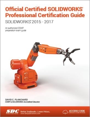 Book cover for Official Certified SOLIDWORKS Professional Certification Guide with Video Instruction