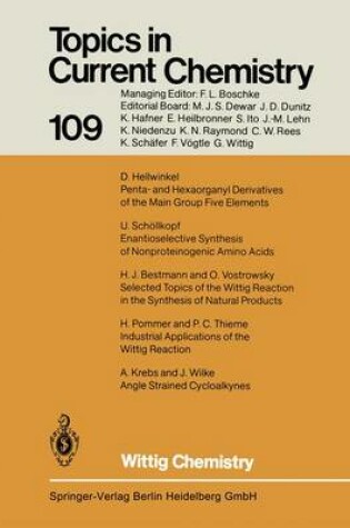 Cover of Wittig Chemistry