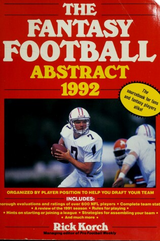 Cover of Fantasy Football 1992