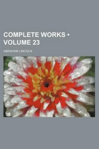 Cover of Complete Works (Volume 23)