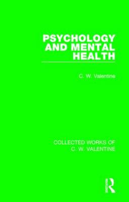 Cover of Psychology and Mental Health