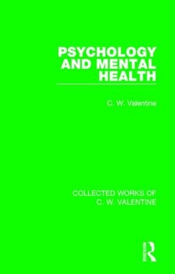 Cover of Psychology and Mental Health