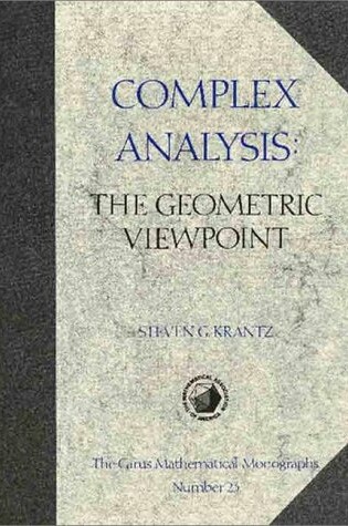 Cover of Complex Analysis