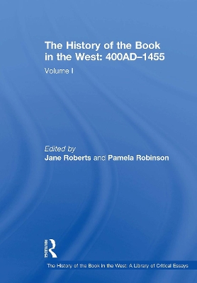 Cover of The History of the Book in the West: 400AD-1455