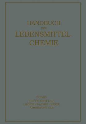 Book cover for Fette und Öle