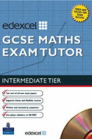 Cover of Edexcel GCSE Maths Exam Tutor: Intermediate (Workbook and CD-ROM)