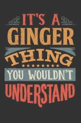 Cover of Its A Ginger Thing You Wouldnt Understand