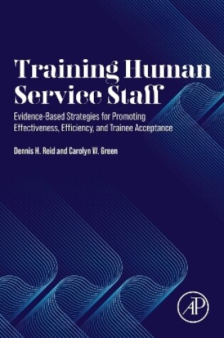 Cover of Training Human Service Staff