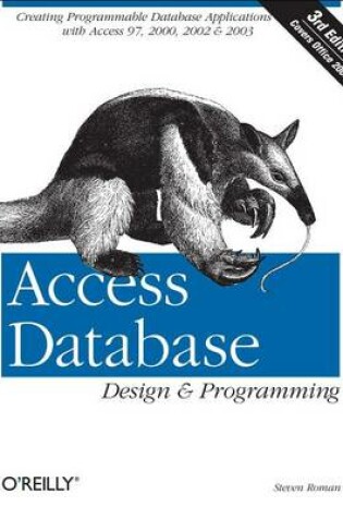 Cover of Access Database Design & Programming