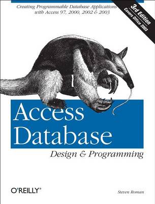 Book cover for Access Database Design & Programming