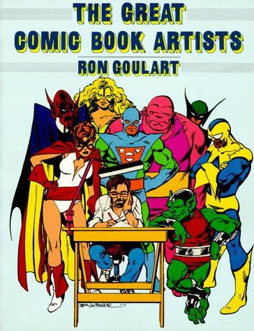 Book cover for The Great Comic Book Artists