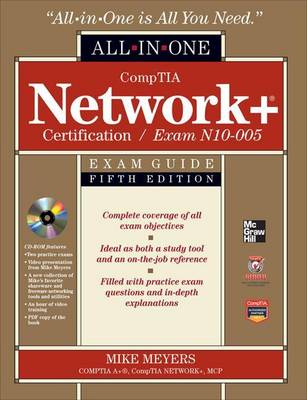 Book cover for Comptia Network+ Certification All-In-One Exam Guide, 5th Edition (Exam N10-005) (Enhanced Ebook)