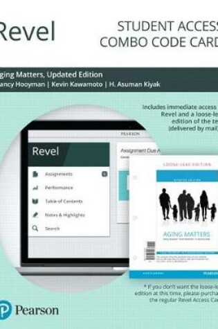 Cover of Revel for Aging Matters