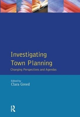 Book cover for Investigating Town Planning