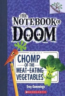 Book cover for Chomp of the Meat-Eating Vegetables