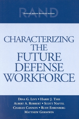 Book cover for Characterizing the Future Defense Workforce