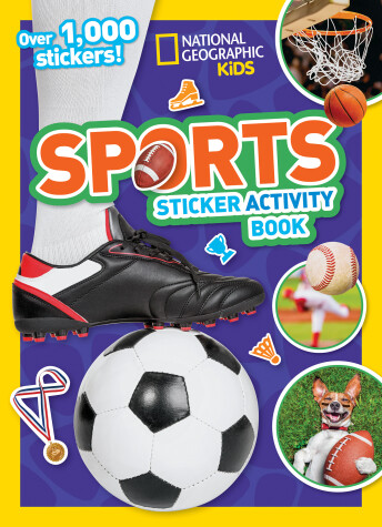 Book cover for Sports Sticker Activity Book