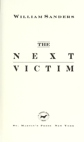 Book cover for The Next Victim