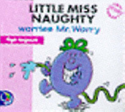 Book cover for Little Miss Naughty Worries Mr.Worry