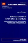 Book cover for Rechtsfragen Der Kirchlichen Bestattung