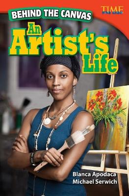 Book cover for Behind the Canvas: An Artist's Life