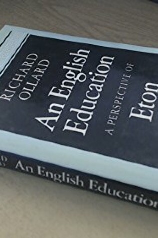 Cover of An English Education