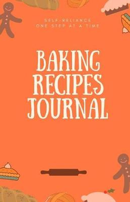 Book cover for Baking Recipes Journal