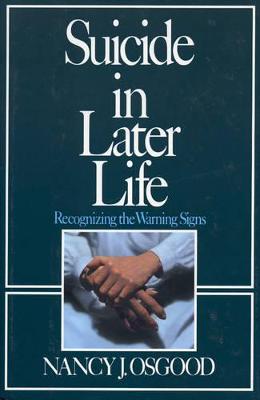 Book cover for Suicide in Later Life