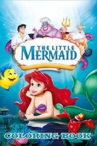 Cover of The Little Mermaid Coloring Book