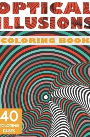 Cover of Optical Illusions Coloring Book