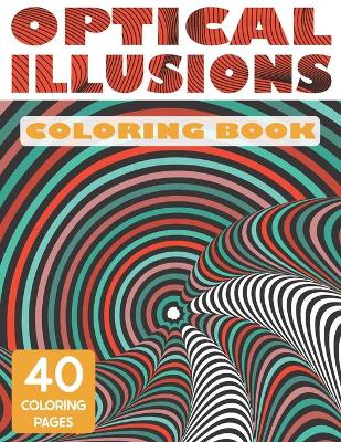 Book cover for Optical Illusions Coloring Book