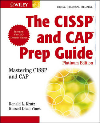 Book cover for The CISSP and CAP Prep Guide