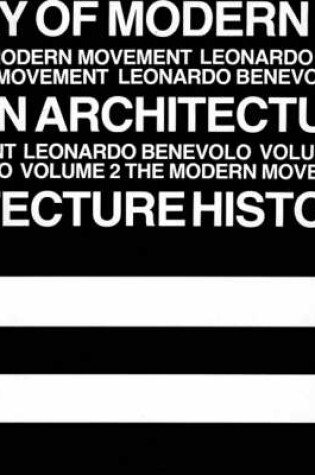 Cover of History of Modern Architecture