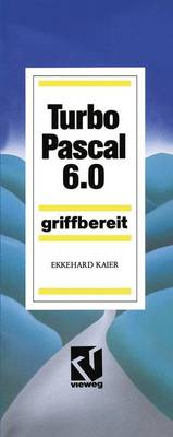 Book cover for Turbo Pascal 6.0