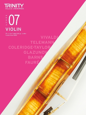 Book cover for Violin 2020-2023. Grade 7