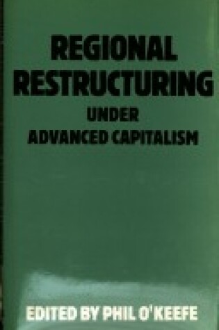 Cover of Regional Reconstruction Under Advanced Capitalism